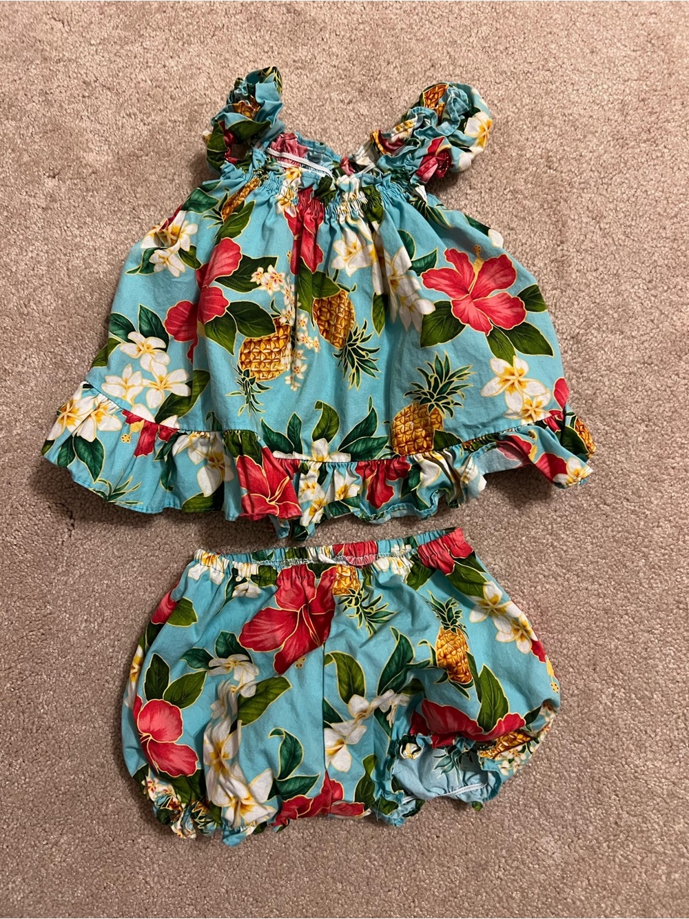 Hawaii Station Tropical Baby Girl Set size 6 months